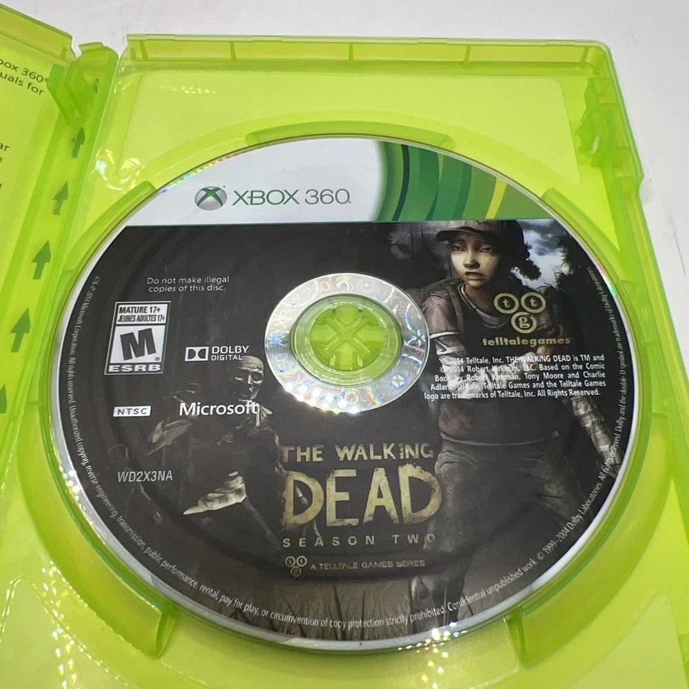 The Walking Dead 2 Game Lot XBOX 360: Walking Dead Season 2, Survival Instinct